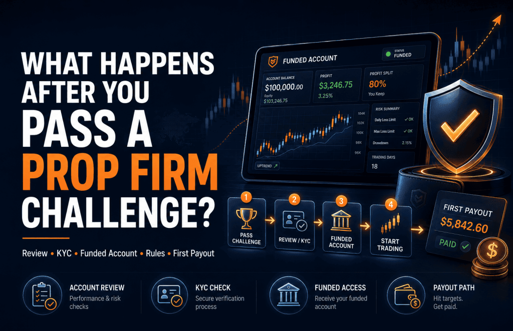 What Happens After You Pass a Prop Firm Challenge?