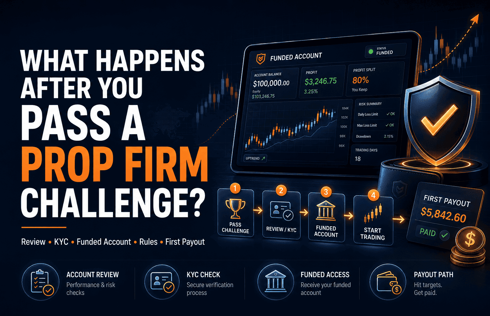 What Happens After You Pass a Prop Firm Challenge?