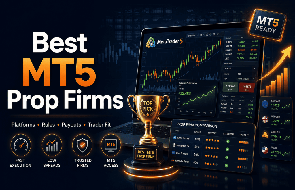 Best MT5 Prop Firms 2026: Rules, Spreads and Payouts