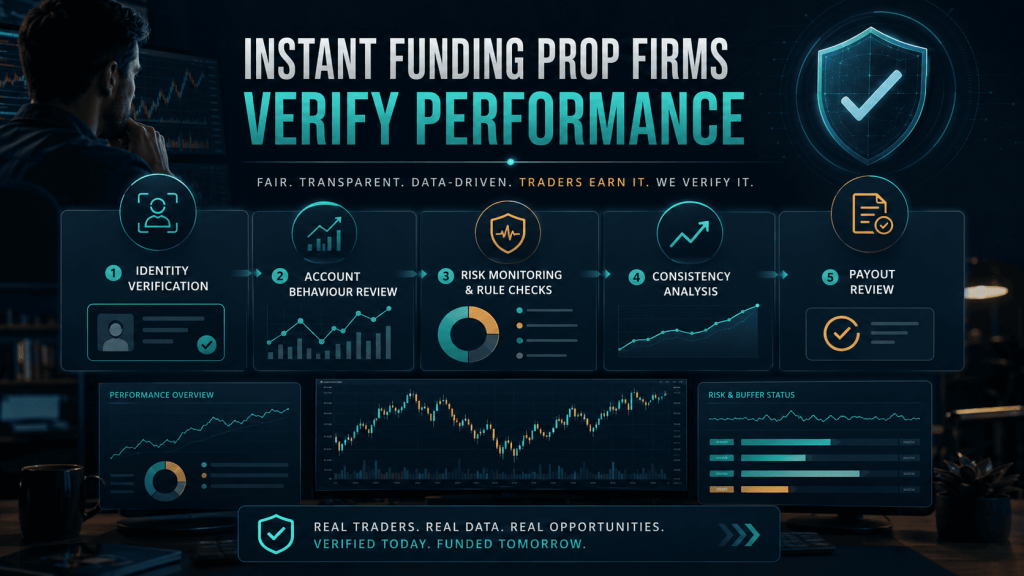 How Instant Funding Prop Firms Verify Performance