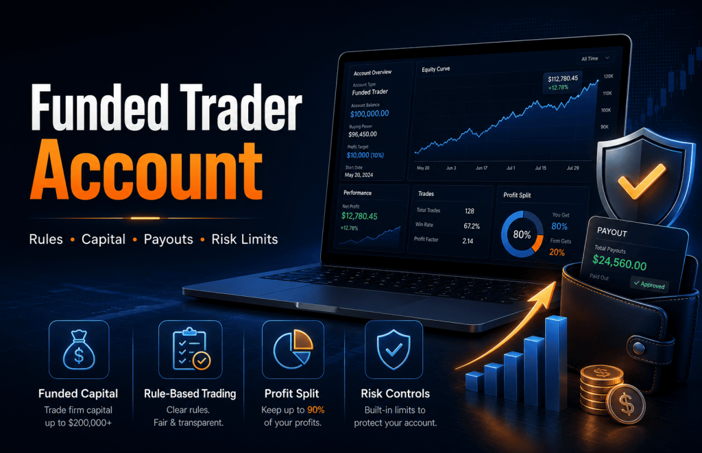 What Is a Funded Trader Account? Rules, Rewards and Risk