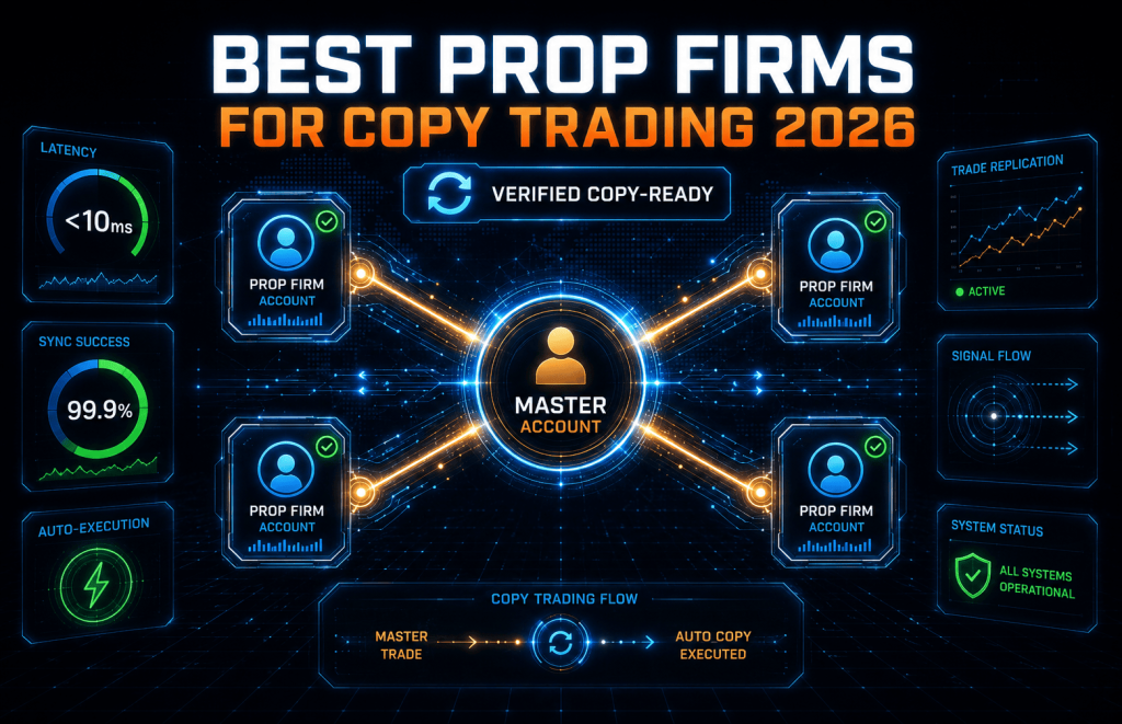 8 Best Prop Firms for Copy Trading 2026: Expert Verdict