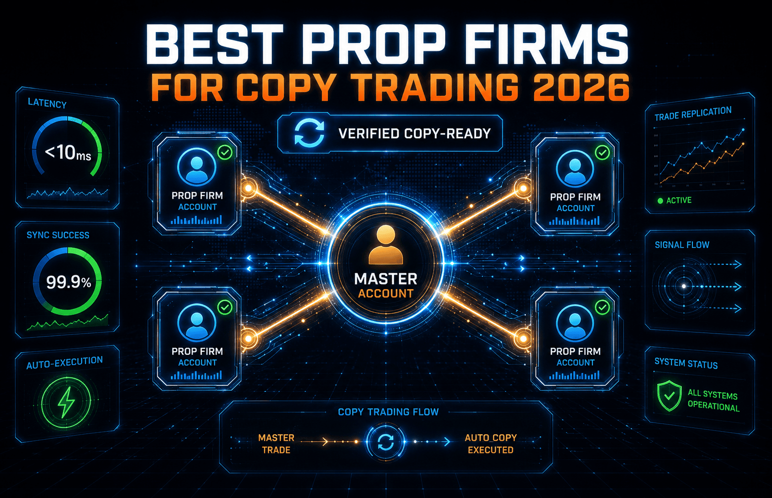 8 Best Prop Firms for Copy Trading 2026: Expert Verdict