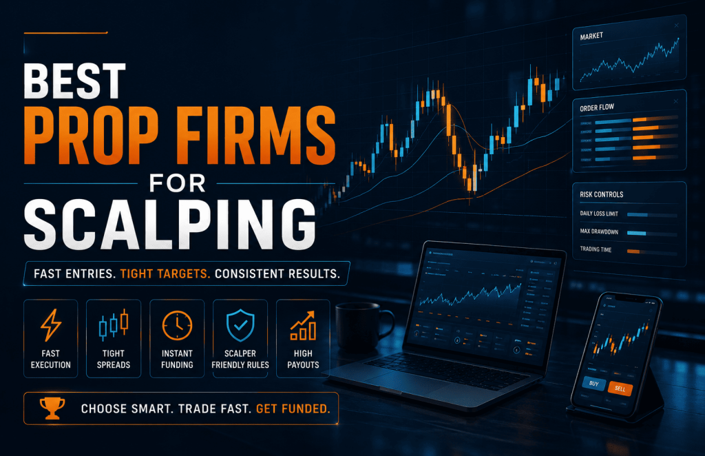 Best Prop Firms for Scalping 2026: Low Spreads & Rules