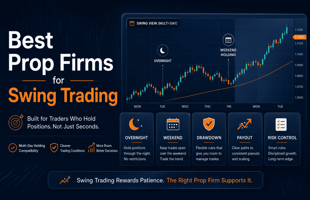 Best Prop Firms for Swing Trading 2026: Top Picks
