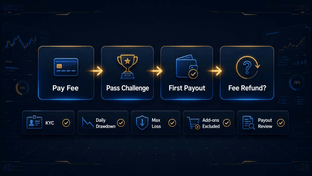 Are Prop Firm Challenge Fees Really Refundable? Hidden Rules to Know