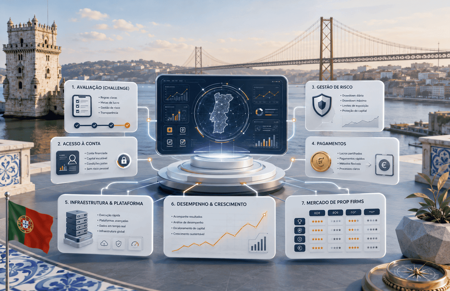 Como funciona o mercado de prop firms em 2026?