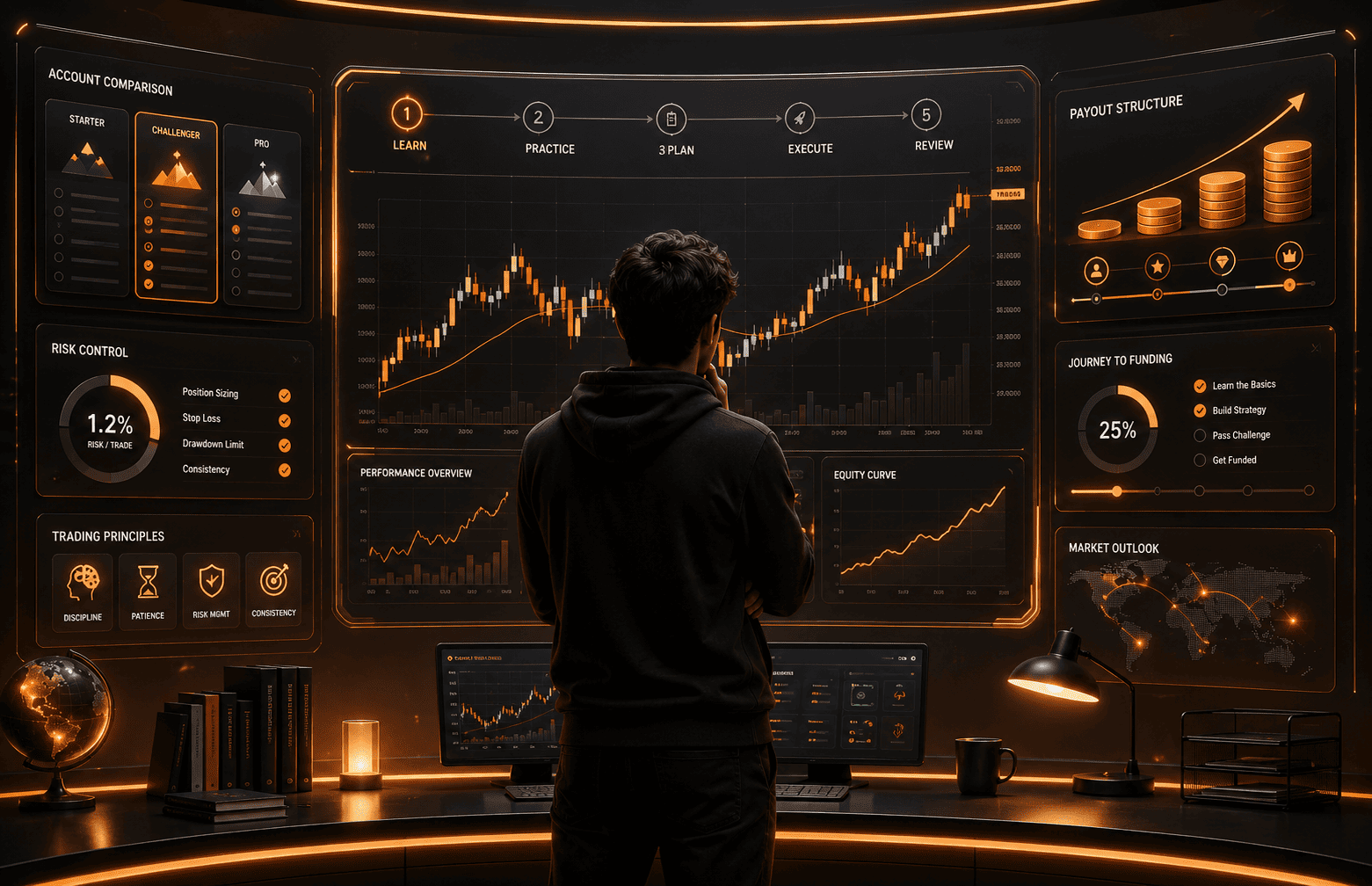 Le prop trading convient-il aux grands débutants ?
