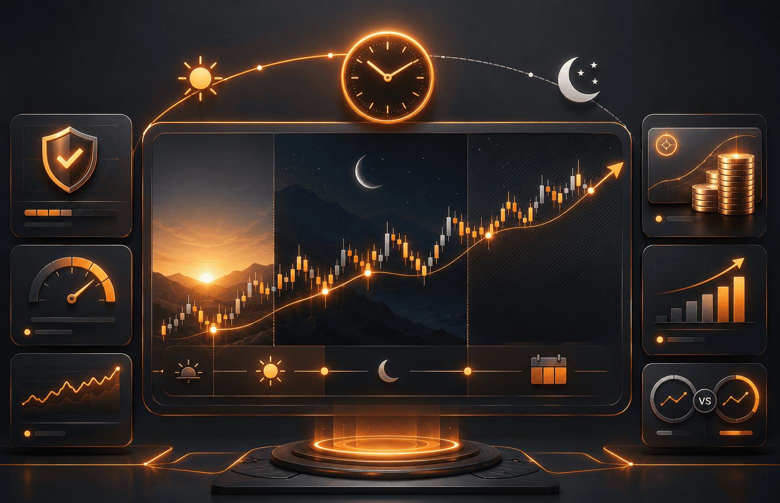 Prop firm : positions overnight et le week-end