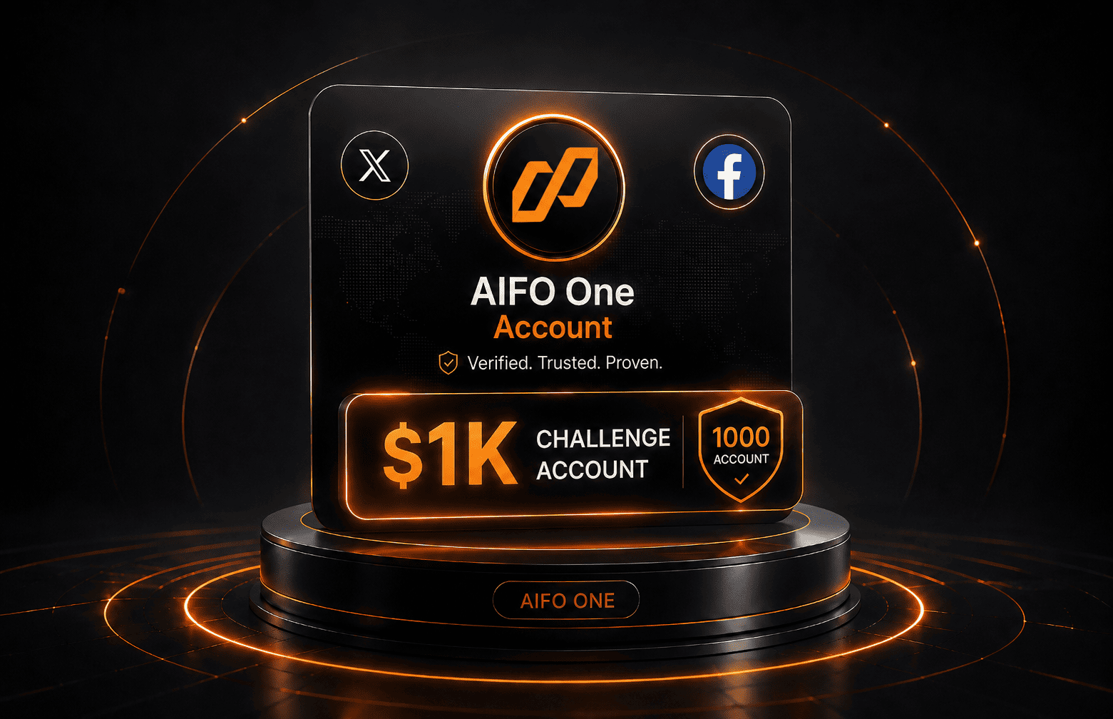 20 Followers? Get a Free $1,000 AIFO One Account