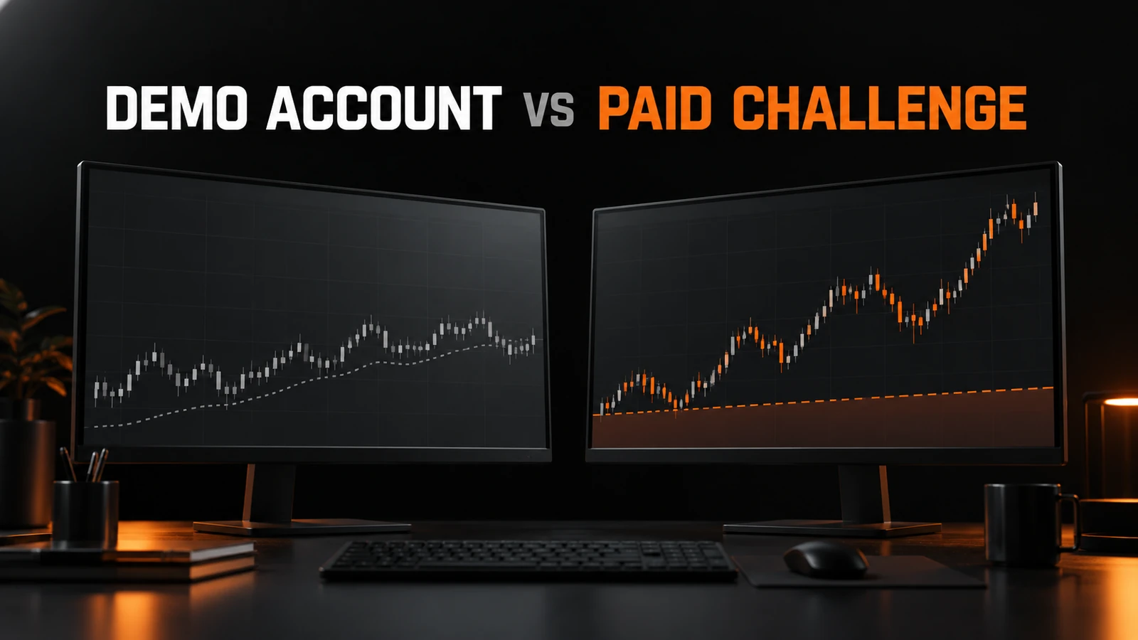 Prop Firm Demo Account vs Paid Challenge